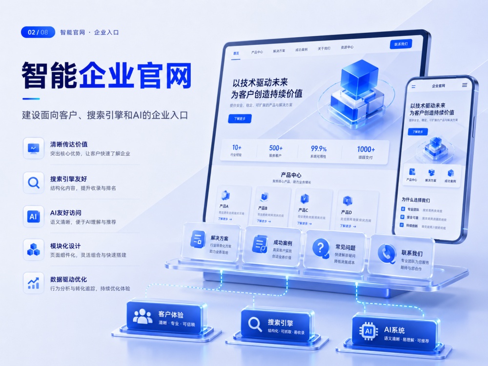 智能官网建设交付标准：从资料盘点到AI持续运营的选型清单